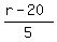 %28r-20%29%2F5
