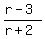 %28r-3%29%2F%28r%2B2%29