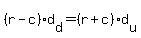 %28r-c%29d%5Bd%5D=%28r%2Bc%29d%5Bu%5D