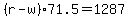 %28r-w%2971.5=1287