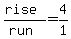 %28rise%29%2F%28run%29+=+4%2F1