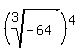 %28root%283%2C+-+64%29%29%5E4