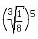 %28root%283%2C+1%2F8%29%29%5E5