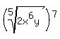 %28root%285%2C+2x%5E6y%29%29%5E7