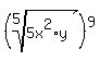 %28root%285%2C5x%5E2%2Ay%29%29%5E9