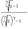 %28root%287%2C3%29-1%29%2F%28%28root%287%2C3%29%29%5E7-1%29