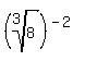 %28root+%283%2C+8%29%29%5E%28-+2%29