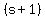 %28s%2B1%29