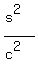 %28s%5E2%29%2F%28c%5E2%29