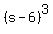 %28s-6%29%5E3