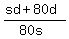 %28sd%2B80d%29%2F%2880s%29