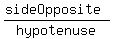 %28sideOpposite%29%2Fhypotenuse