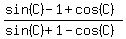 %28sin%28C%29-1%2Bcos%28C%29%29%2F%28sin%28C%29%2B1-cos%28C%29%29
