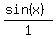 %28sin%28x%29%29%2F1