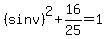 %28sin++v%29%5E2%2B16%2F25=1