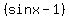 %28sinx-1%29