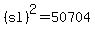 %28sl%29%5E2+=+50704