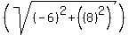 %28sqrt%28%28-6%29%5E2%2B%28%288%29%5E2%29%29%29