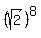 %28sqrt%282%29%29%5E8