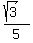 %28sqrt%283%29%29%2F5