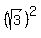 %28sqrt%283%29%29%5E2