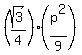 %28sqrt%283%29%2F4%29%2A%28p%5E2%2F9%29