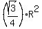 %28sqrt%283%29%2F4%29%2AR%5E2