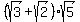 %28sqrt%283%29+%2B+sqrt%282%29%29sqrt%285%29