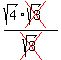 %28sqrt%284%29cross%28sqrt%283%29%29%29%2Fcross%28sqrt%283%29%29