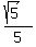 %28sqrt%285%29%29%2F5