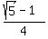 %28sqrt%285%29-1%29%2F4