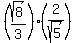 %28sqrt%288%29%2F3%29%2A%282%2Fsqrt%285%29%29