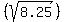%28sqrt%288.25%29%29