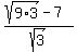 %28sqrt%289%2A3%29-7%29%2Fsqrt%283%29