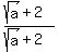 %28sqrt%28a%29%2B2%29%2F%28sqrt%28a%29%2B2%29