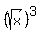 %28sqrt%28x%29%29%5E3%29