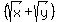 %28sqrt%28x%29%2Bsqrt%28y%29%29