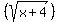 %28sqrt%28x%2B4%29%29