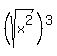 %28sqrt%28x%5E2%29%29%5E3