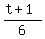 %28t%2B1%29%2F6