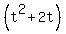 %28t%5E2%2B2t%29