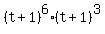 %28t+%2B+1%29%5E6%28t+%2B+1%29%5E3