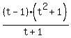 %28t-1%29%28t%5E2%2B1%29%2F%28t%2B1%29