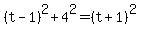 %28t-1%29%5E2%2B4%5E2=%28t%2B1%29%5E2