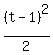 %28t-1%29%5E2%2F2