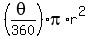 %28theta%2F360%29%2A+pi+%2A+r%5E2