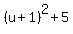 %28u%2B1%29%5E2%2B5