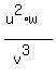 %28u%5E2%2Aw%29%2F%28v%5E3%29