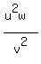 %28u%5E2w%29%2Fv%5E2