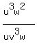 %28u%5E3w%5E2%29%2F%28uv%5E3w%29